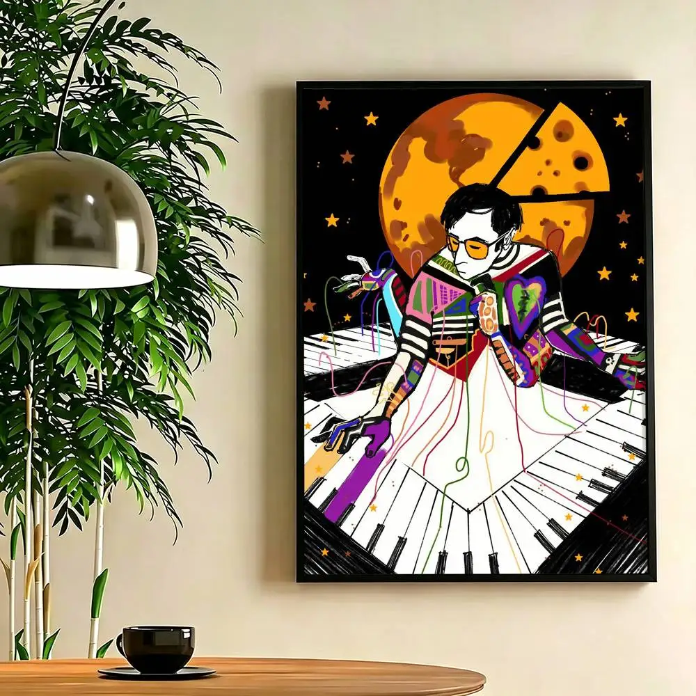 Distinct Will Wood  Poster Versatile HD Waterproof Wall Art Self-Adhesive Decor for Any Space Ideal Gift