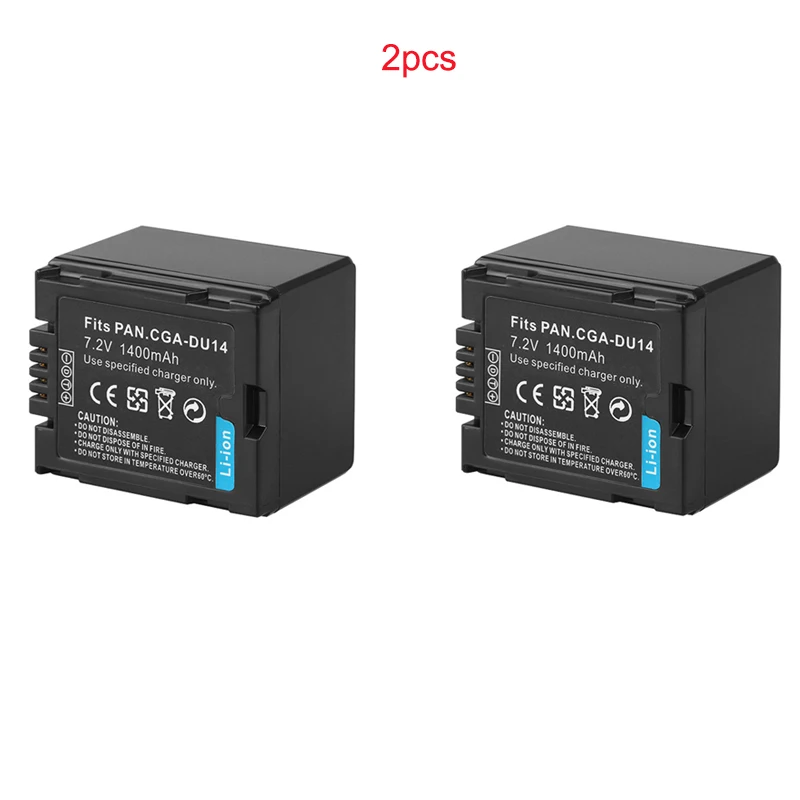 Новый аккумулятор для фотоаппарата 1400 мАч Φ CGA-DU21 CGR-DU07 для Panasonic CGA-DU14 GS500 GS27 GS328 GS50 VW-VBD070