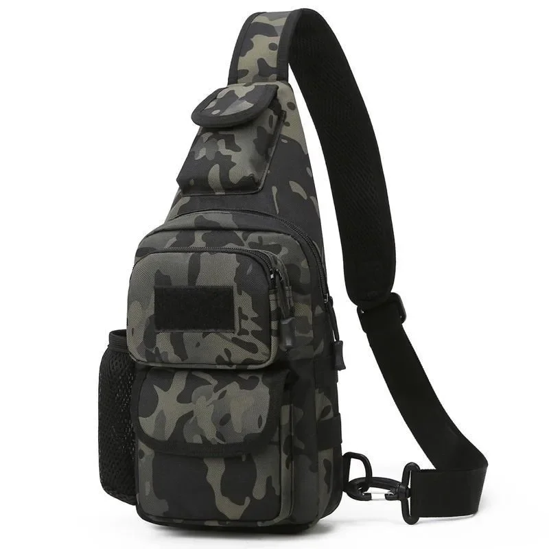 

Outdoor leisure men's sports travel multi-functional storage shoulder oblique span bag