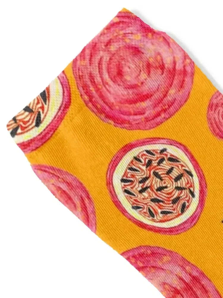 Passion fruit Socks hockey cute basketball Thermal man winter Boy Child Socks Women's