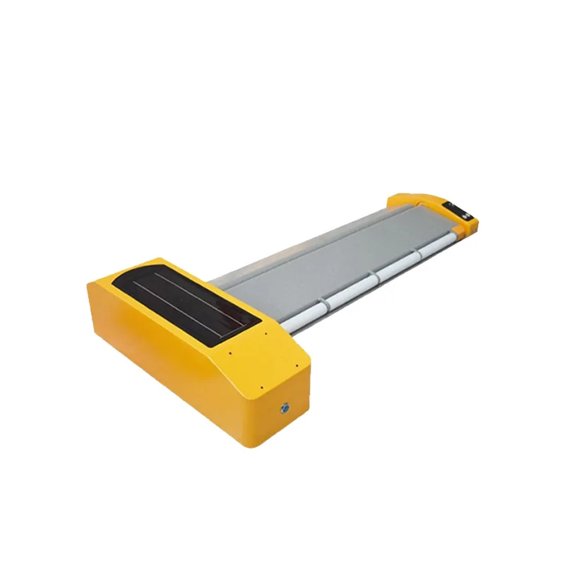 قفل وقوف السيارات بالطاقة الشمسية، لوحة مسطحة غير مراقبة WeChat/Alipay طاقة جديدة 4G ذكية