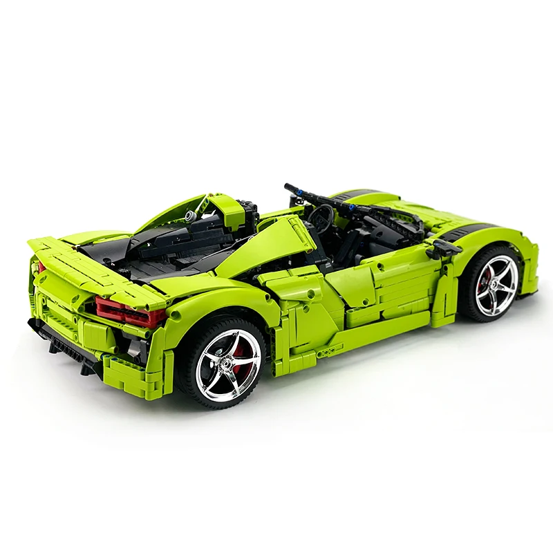 Hot Styles Highly difficult MOC-159171 Technical Sports Vehicle Model Building Blocks Brick 3D Puzzle DIY Toys Chrismas Gift Kid