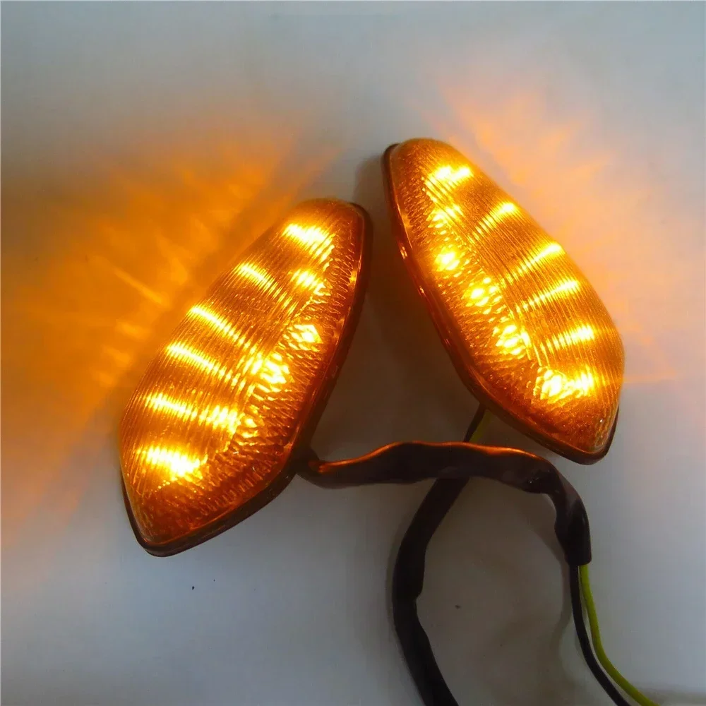 

Led Turn Signal Indicators Mirror Block Base Plates for Yamaha Yzf R6 Smoke 2003-2006 Motorcycle Parts