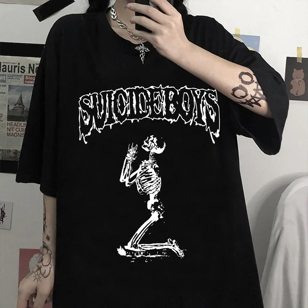 Suicideboys G59 camicia Suicideboys Tour Shirt suicidegys Merch American Hip Hop o-collo t-Shirt Casual Harajuku