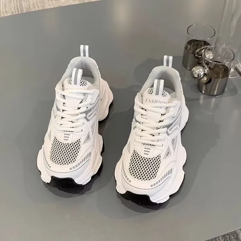 2026 Platform Sneakers for Women Casual Non Slip Thick Sole Sports Shoes Woman Comfortable Casual Sports Shoes Zapatos Mujer image 4