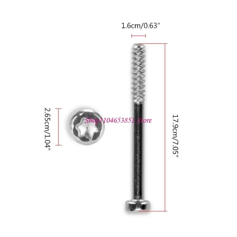 Joystick T5 Handle Screw Replacement Kit for Right Left 3D Analog Joystick Rocker Stick