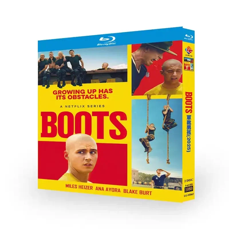 

Army Boot Boy Blu-ray High Definition American Drama BD Disc Box with Chinese Fan English Korean Japanese French Western Thai