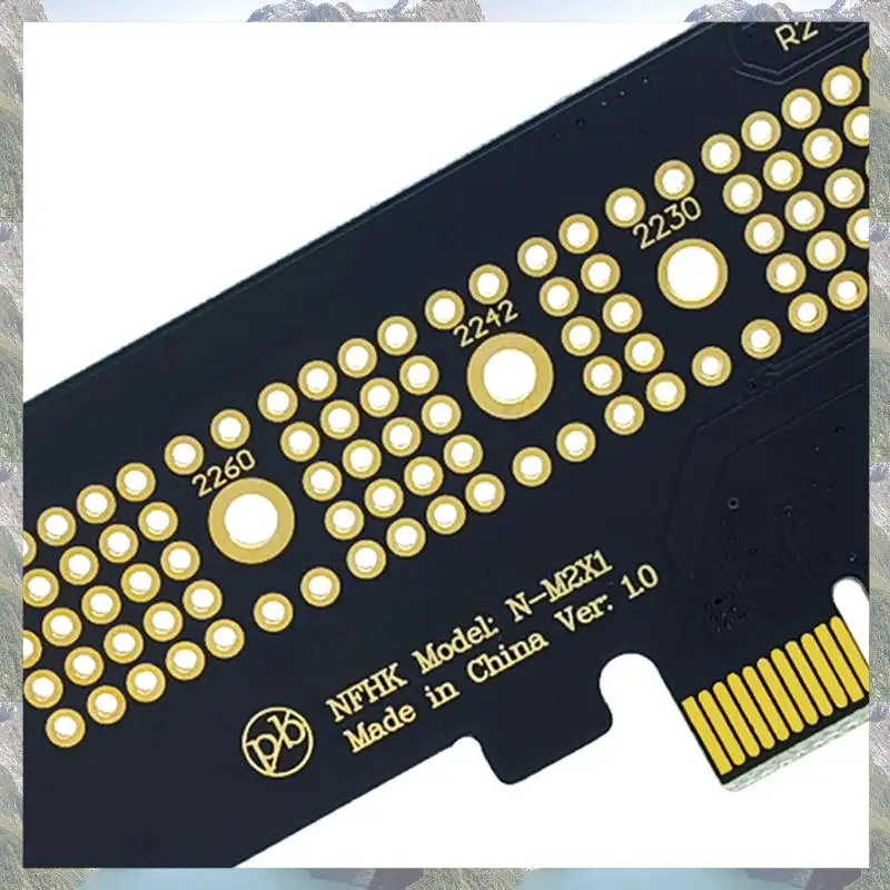 2025 Nieuwe-5X M.2 NVME SSD NGFF Naar PCIE 3.0X4 Adapter PCIE M2 Riser Card Adapter Ondersteuning 2230 2242 2260 2280 Grootte Nvme M.2 SSD