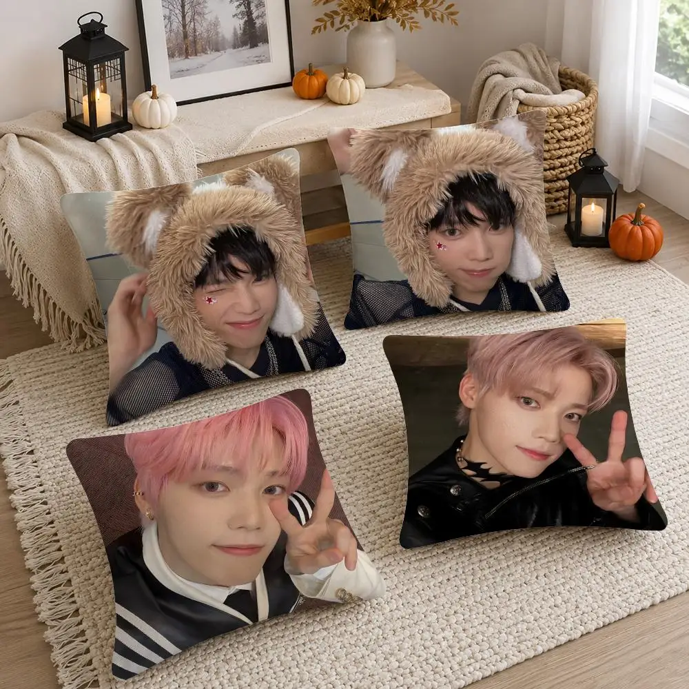 Idol Kimura Masaya Cushion Cover Soft Fluffy Short Plush  Pillow Case  Sofa Bed Home Decor