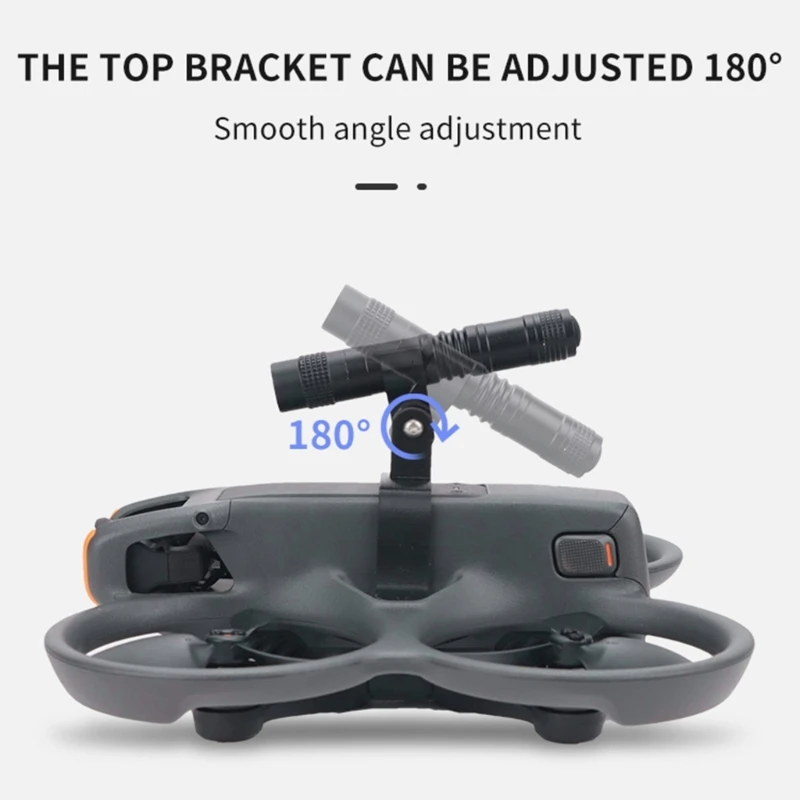 Y1UB Drones Light High Luminosity LED Spotlights Mount Brackets for Avata 2