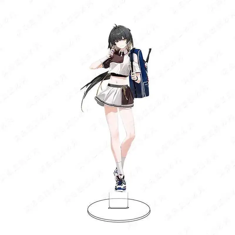 

Anime GAME Wuthering Waves Rover Anime Figure Acrylic Stand Model Plate Desk Decor Standing Sign Desktop Fans