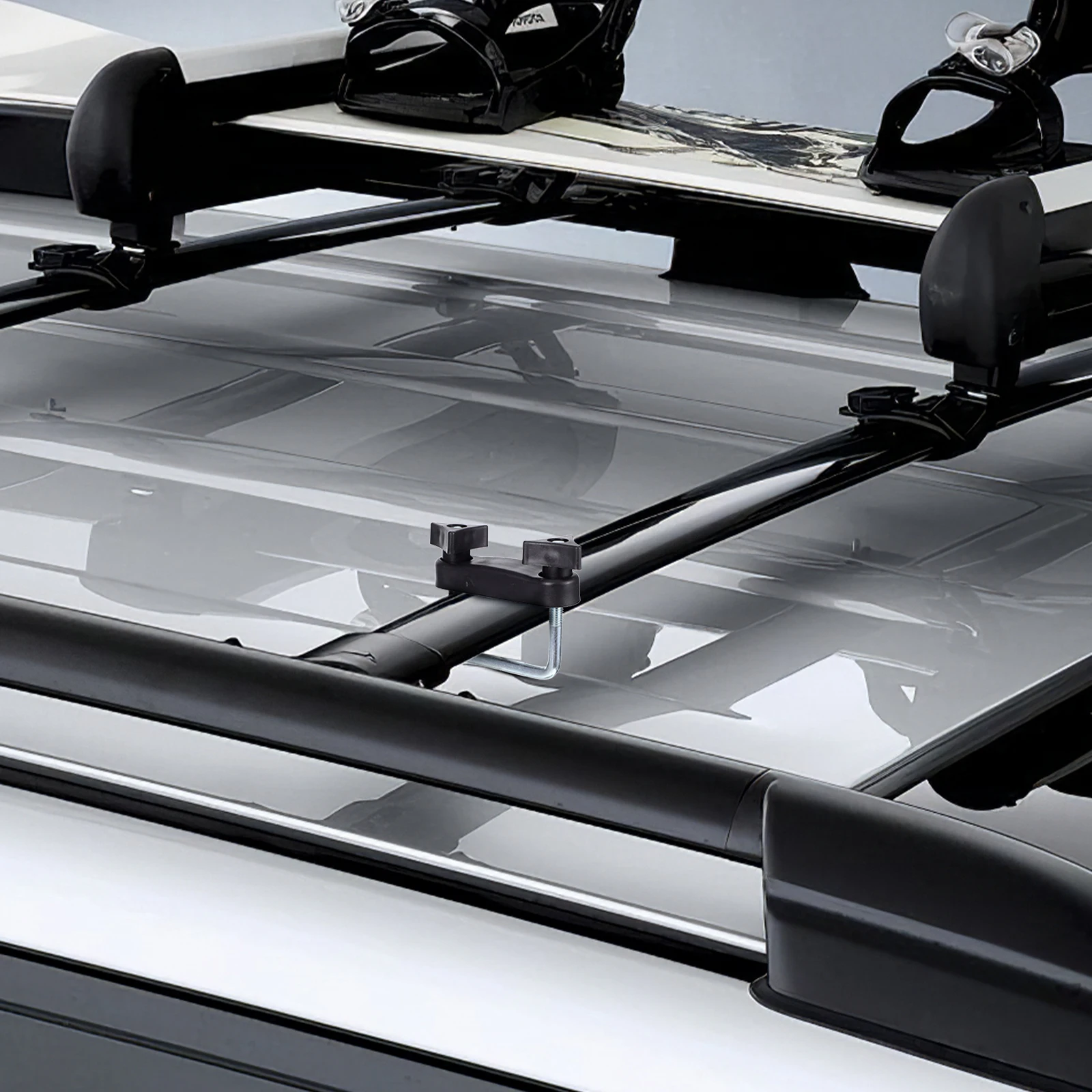 

Car Roof Luggage Rack Fixing Clips Clamps Cargo Carrier Accessories Mounting Brackets Plastic Hardware Universal Fit Lightweight