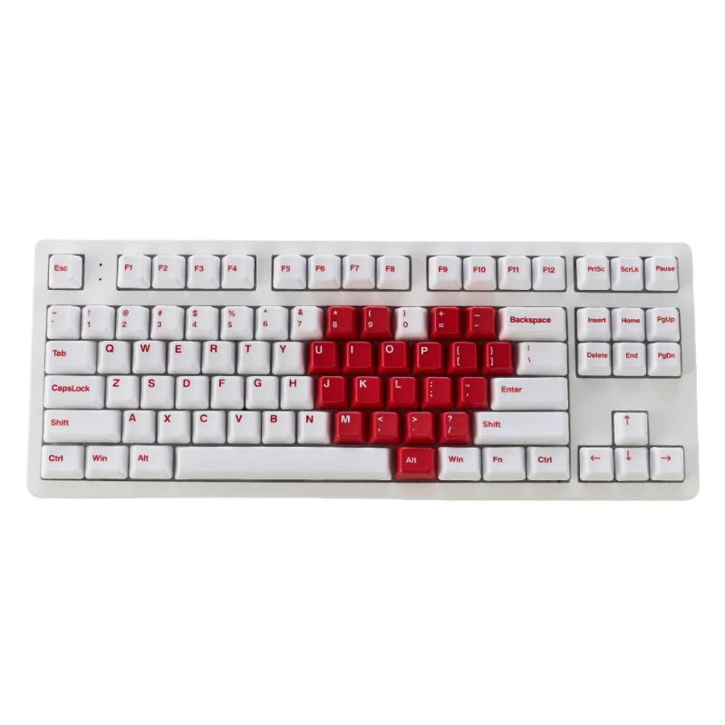 Ceramic keycap love limited set - suitable for red powder gifts below 87 keys