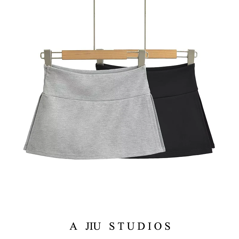 مثير عالية الخصر Se السراويل مع الجانب الشق ألف خط تنورة المرأة مكافحة الضوء ort تنورة الصيف الأمريكية الساخنة فتاة Sle #1