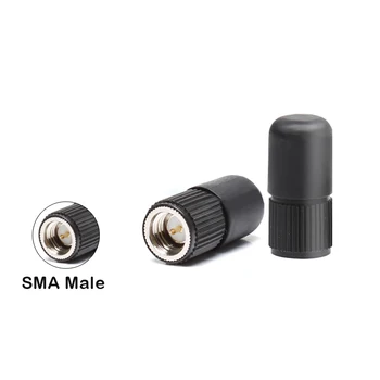 2 adet 2.4G anten Mini çubuk tutkal Bluetooth Wifi harici kablosuz yönlendirici modülü uzaktan kumanda sinyal alıcısı anten SMA-J