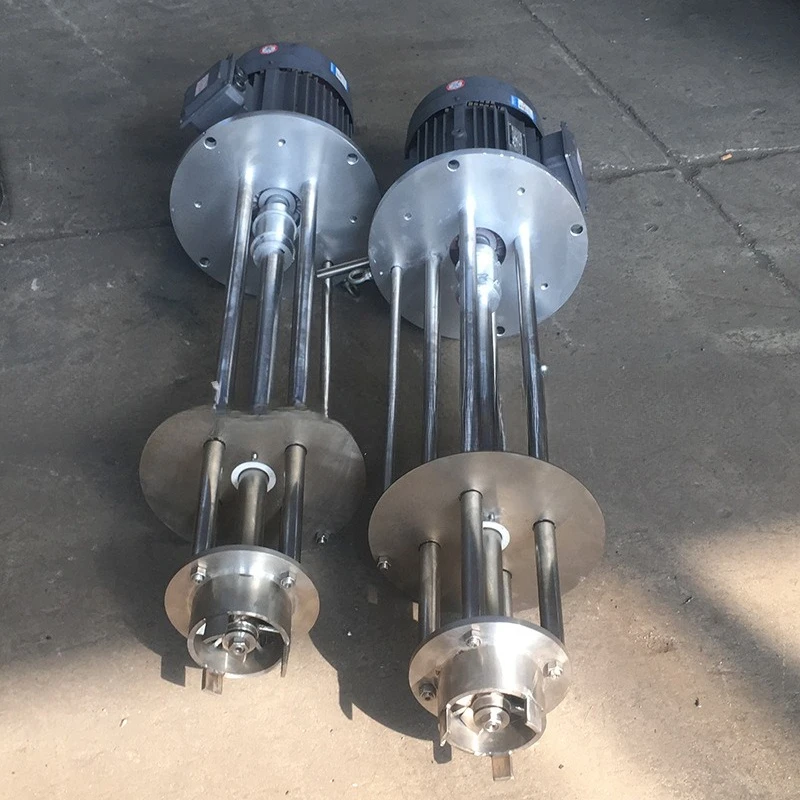Stainless Steel Lifting High Shear Emulsifier Manual Lifting Homogeneous Emulsifier