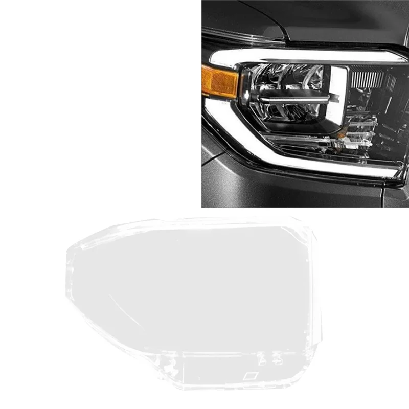 

Car Headlight Shell Lamp Shade Transparent Lens Cover Headlight Cover For Toyota 2018-2021 Right
