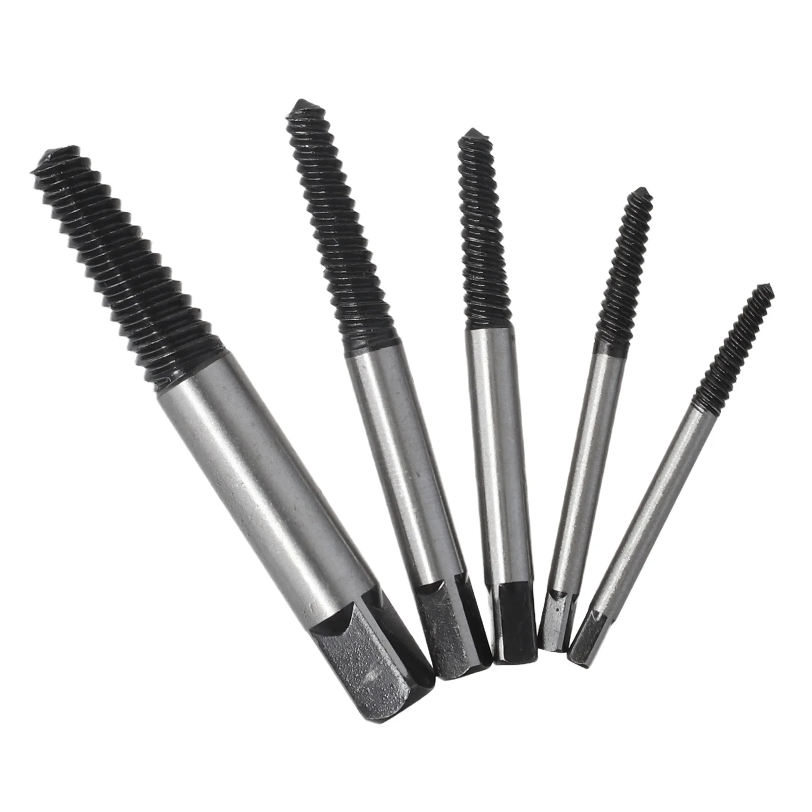 Carbon Steel Extractor Screw Extractor Set Hardened Carbon Steel Long-Lasting Durability Compact And Portable Efficient Removal