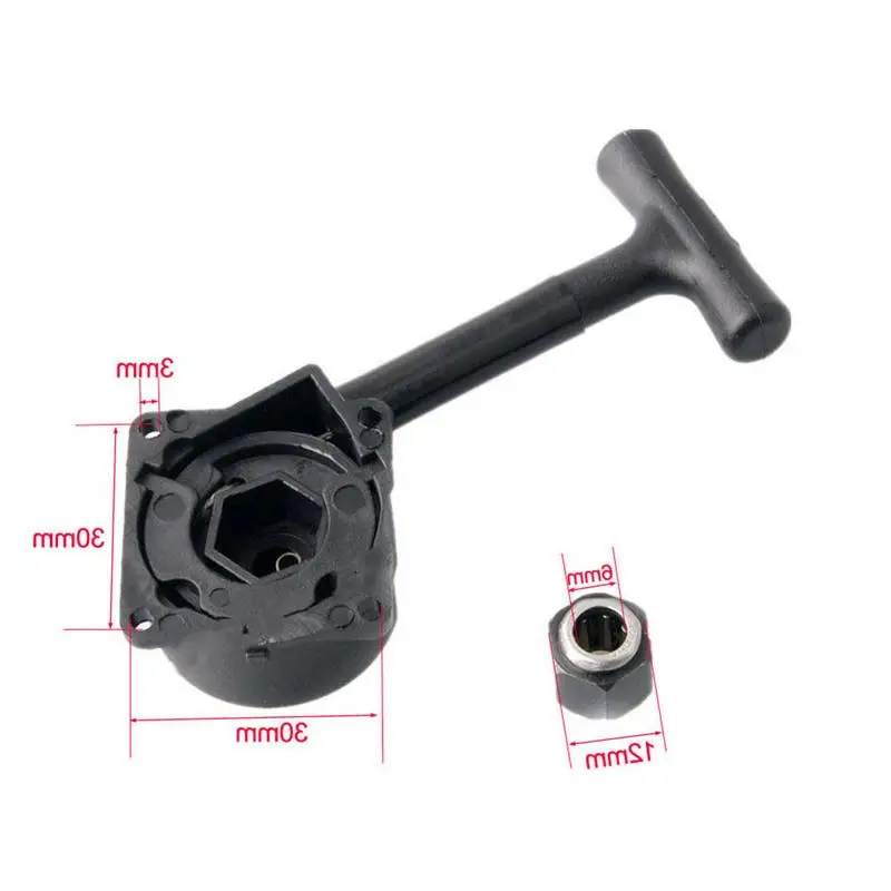 Klettern Autozubehör Pull Starter Recoil Start Kit für RC 110 R025 R020 HSP 18 RC Nitro Vertex VX Motor