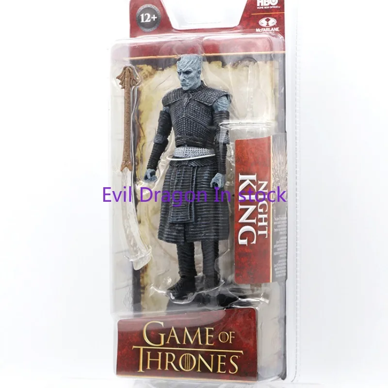 In Stock Game of Thrones Night King MacFarlane Action Figure Model Ornament Gift Collection