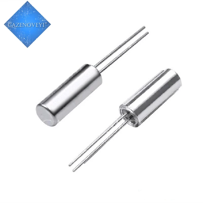 10pcs/lot 28.375MHz 28.375M JU-308 Cylindrical Passive Quartz Crystal oscillator Resonator (3*8mm) In Stock