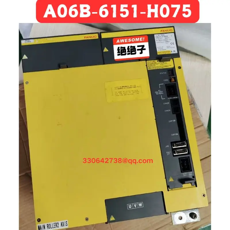 

Б/у драйвер A06B-6151-H075 Функциональный тест ОК Быстрая доставка