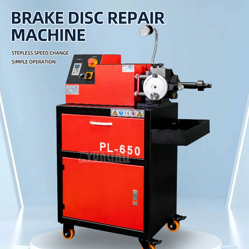 Automotive brake disk repairer disk machine brake disc car bed cutting machine grinding disk machine disk machine