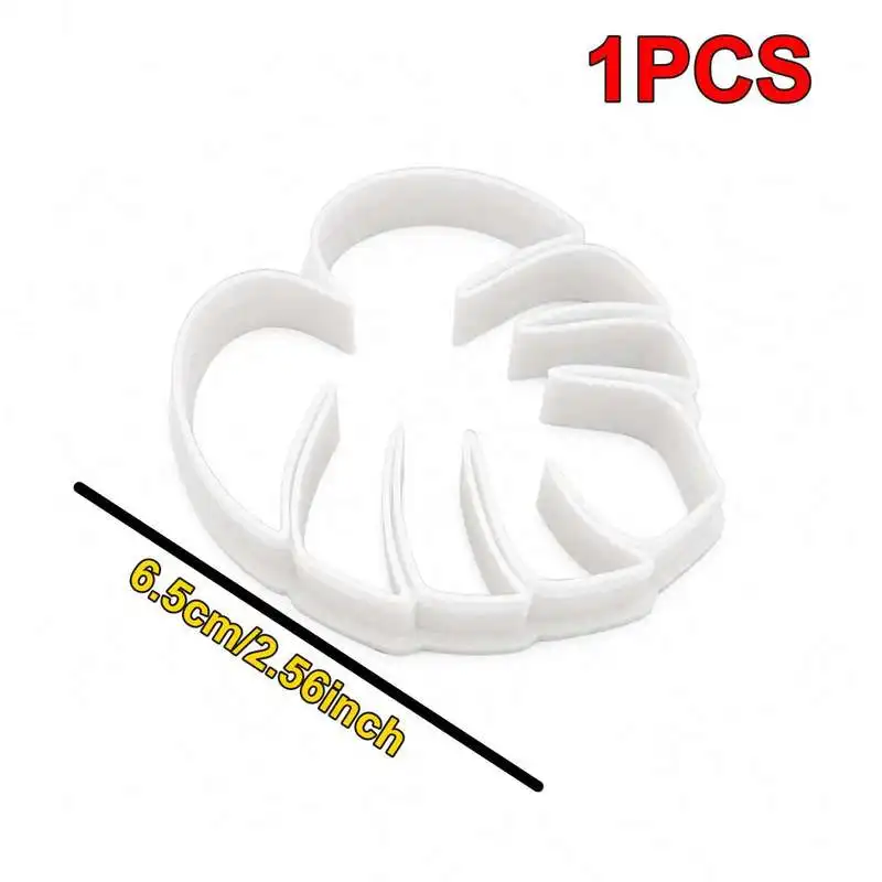 Monstera Leaf Cookie Mold Baking Press Cutter For Home Pastry Making Dough Shaping Tool
