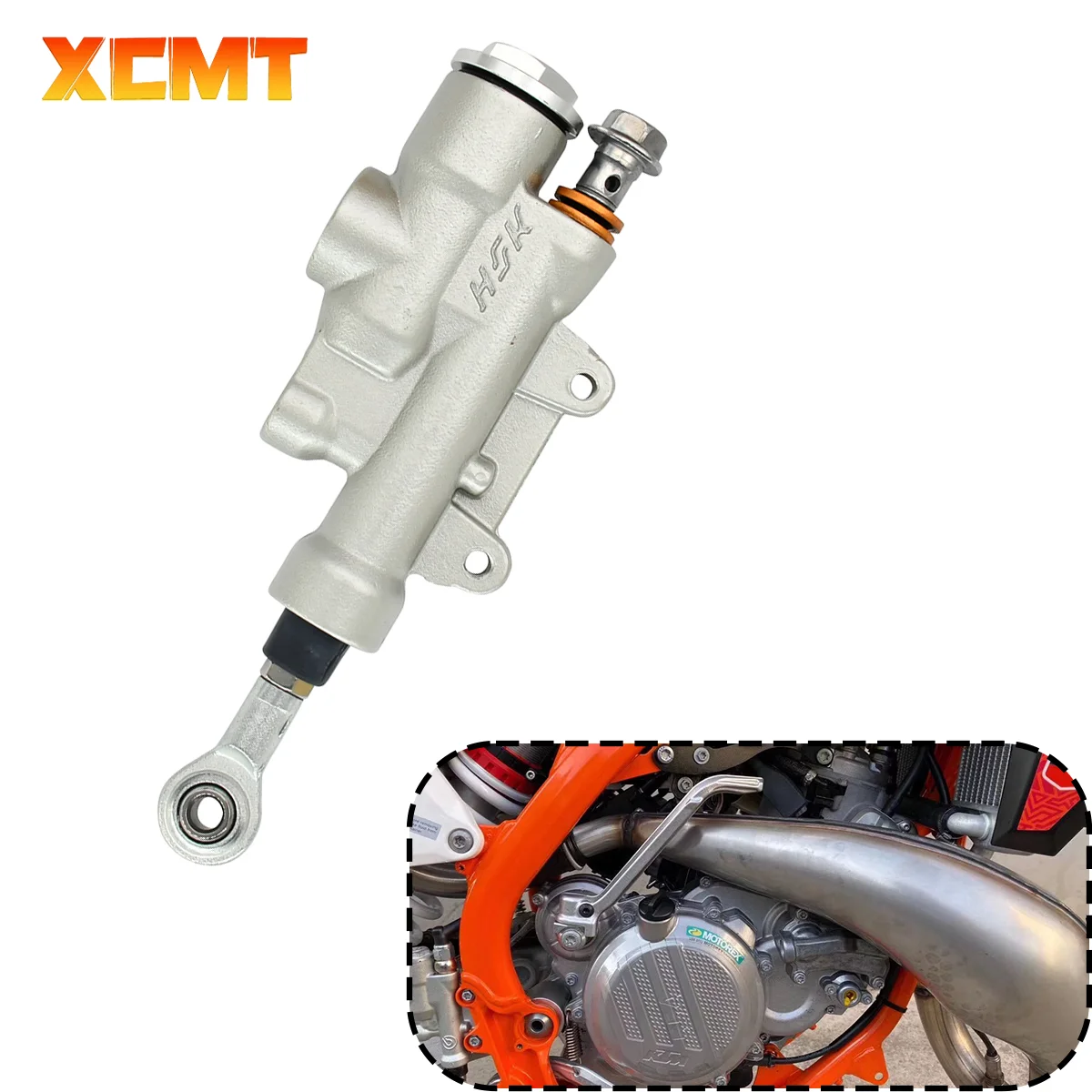 

Motorcycle For KTM HUSQVARNA Rear Brake Master Cylinder Pump EXC EXCF SXF XCF XCFW 250 350 400 450 500 530 FC FE FX FS 2013-2019