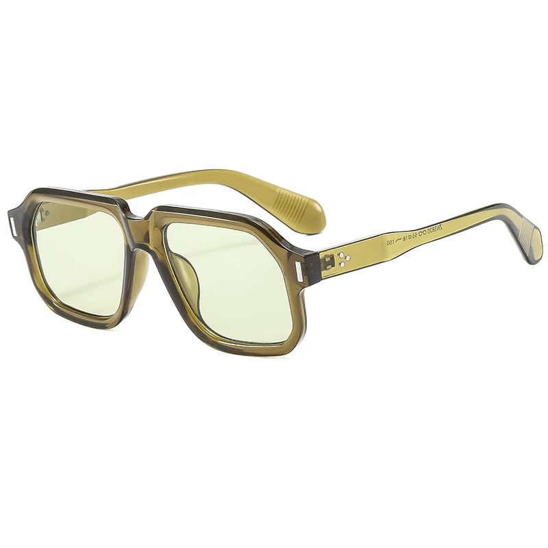 Okulary przeciwsłoneczne damskie, duże, prostokątne, z filtrem światła, nowa moda, minimalistyczny styl, wysoka jakość, unisex, z ochroną UV400.