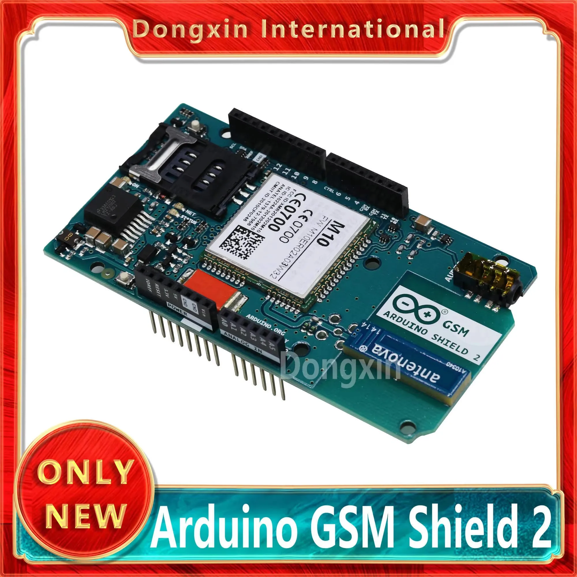 Arduino GSM Shield 2 A000105 antenna Mega ADK Leonardo Development Board