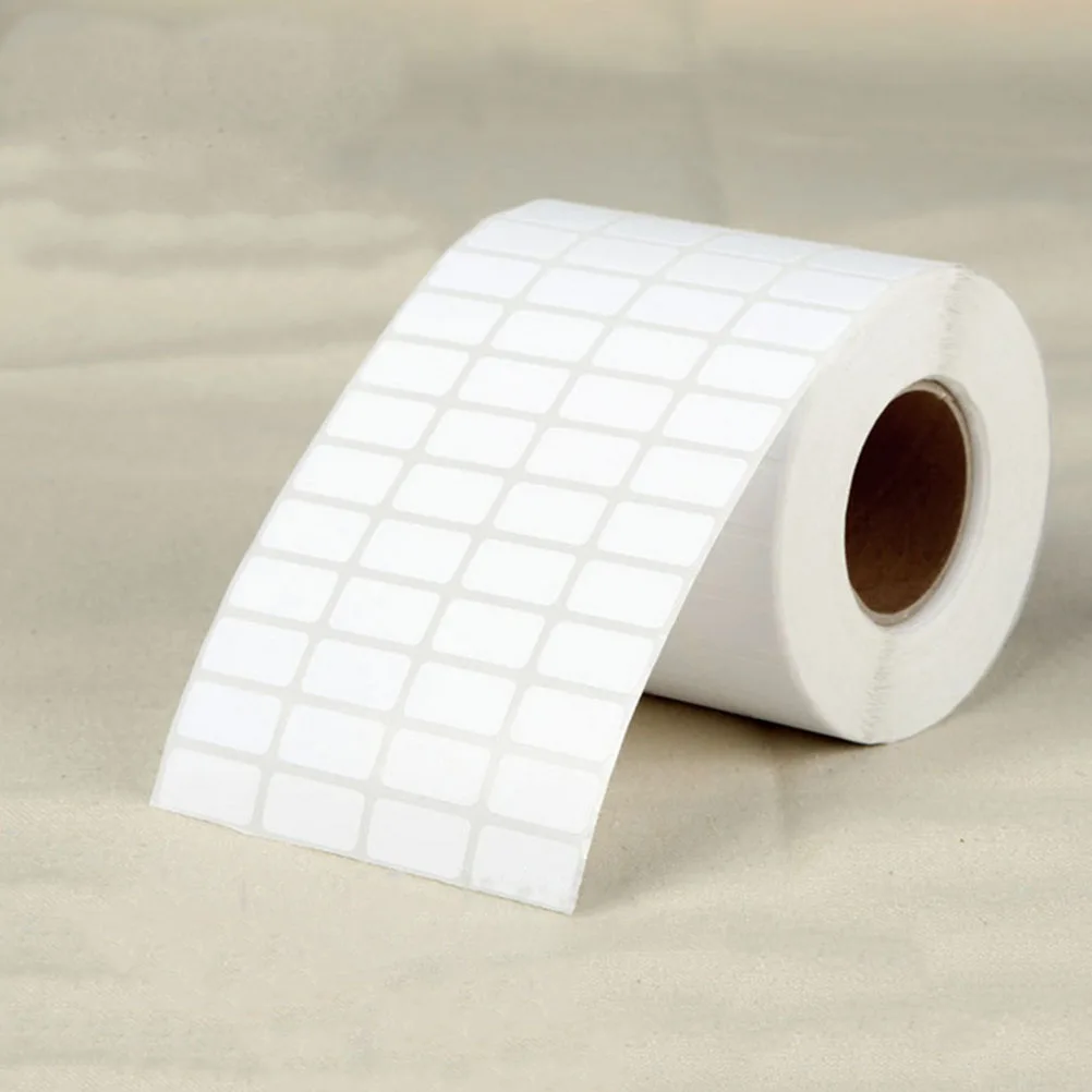 1pcs Self-Adhesive Blank Labels Sturdy Writable White Paper Stickers For Storage Box Jar Container Label Sticker Diy
