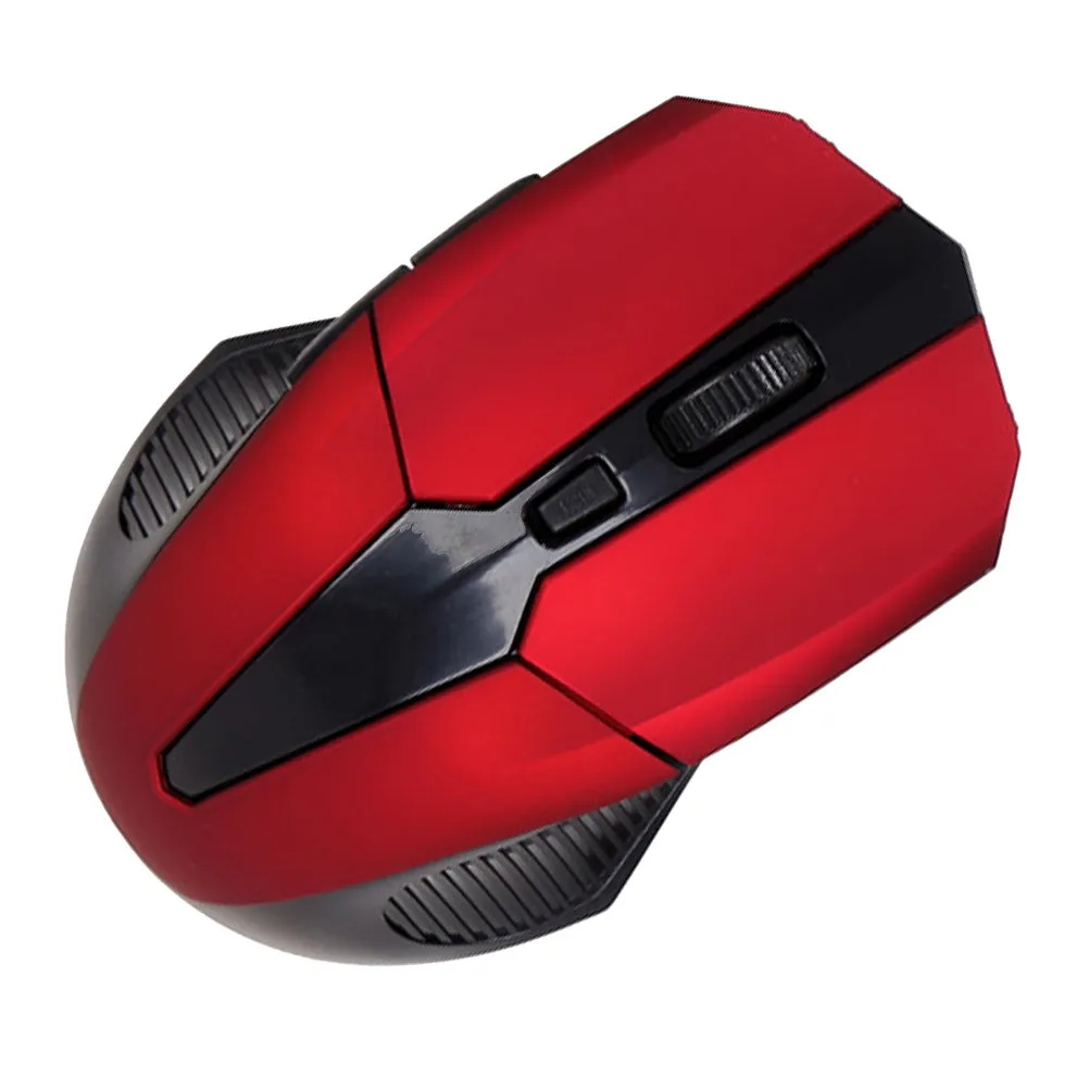 Wireless Mouse Foldable Lightweight Ergonomic Laptop Mouse for Gaming Travel Remote Work Portable Gift Red 10M Wireless Range