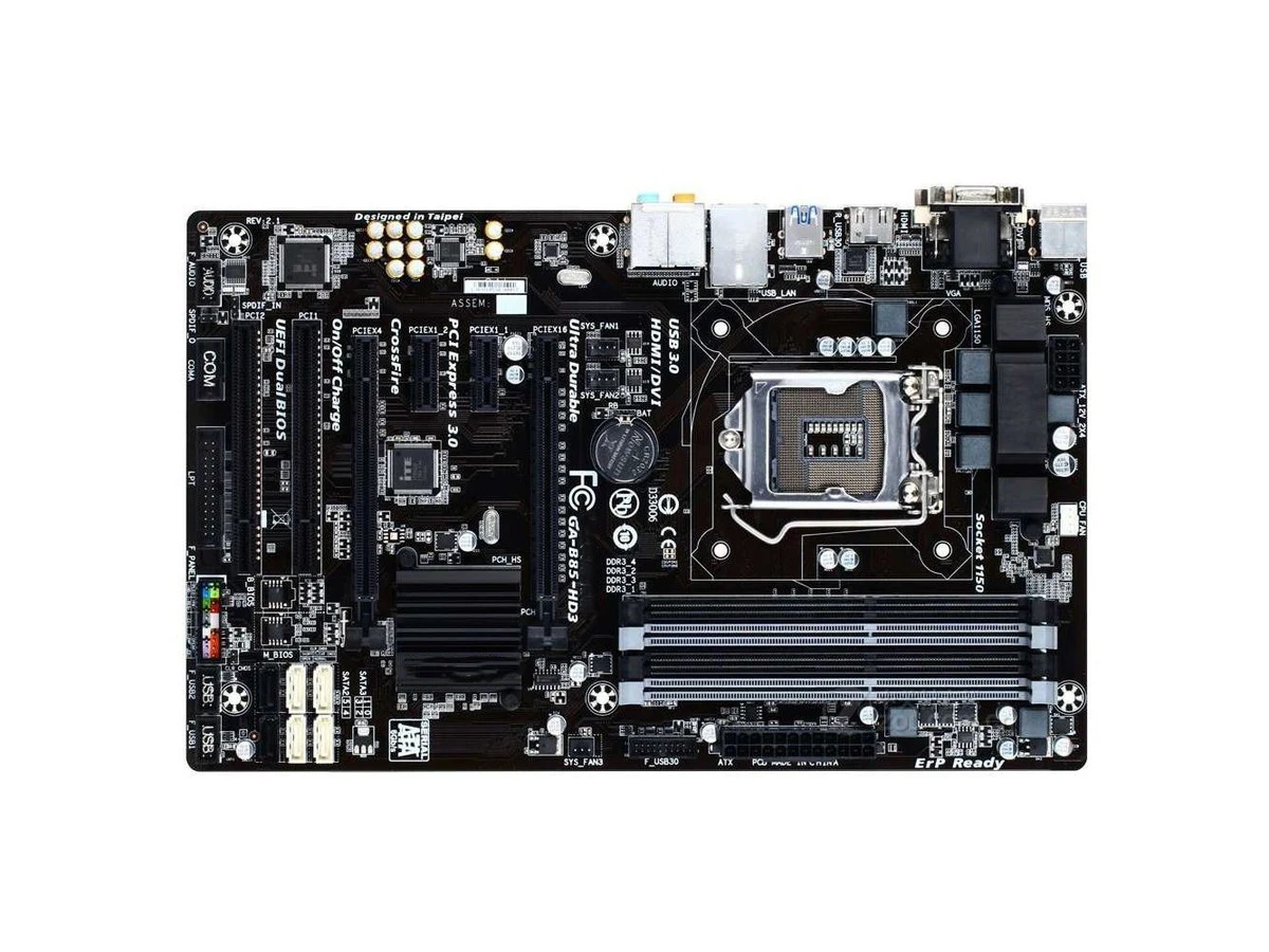 Motherboard GA-B85-HD3 b85 hd3 lga 1150 i3 i5 i7 ddr3 32g desktop atx