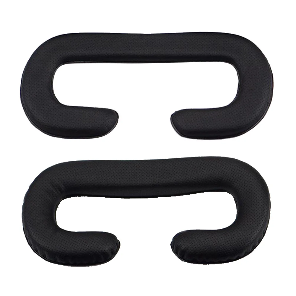 

2Pcs PU Cushion Breathable Soft Sponge Replacement Pads for Vive Vr 8mm 22mm Comfortable Sweatproof Face