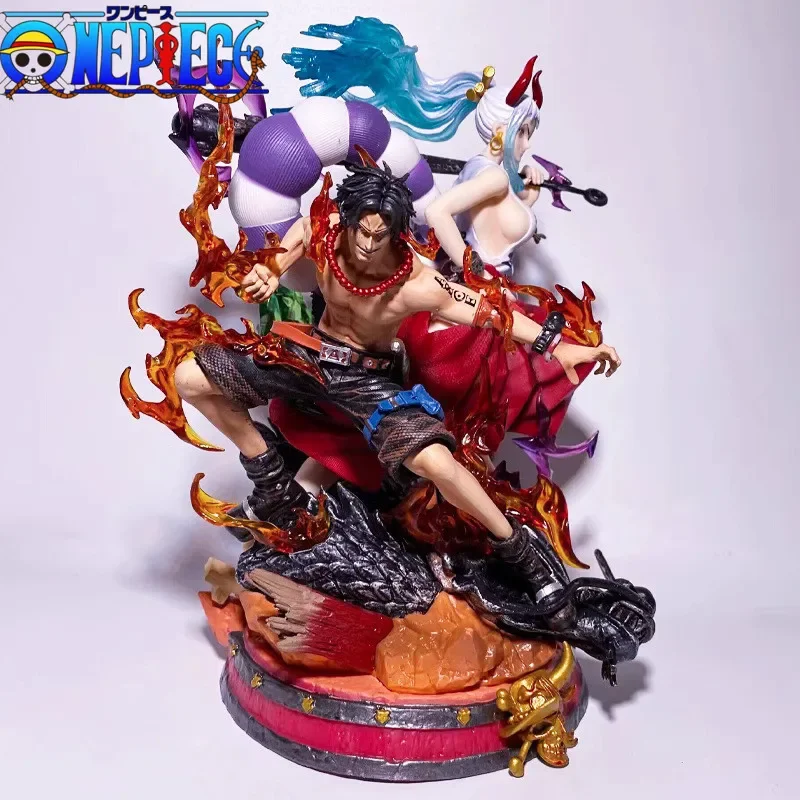 One Piece Fantasy Linkage Daiwa And Aisi Anime Figure Model Pvc Dolls Action Figure Desktop Creative Ornament Collect Toys Gifts