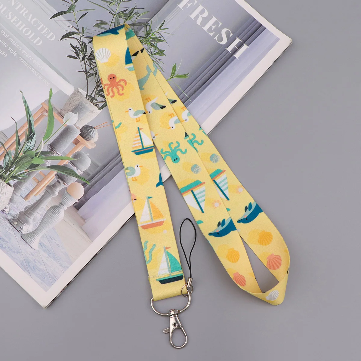 

Cute Cat Lanyards For Keys Animal Neck Strap ID Credit Card Cell Phone Strap Badge Holder Hang Rope Keychain Accessories Gifts