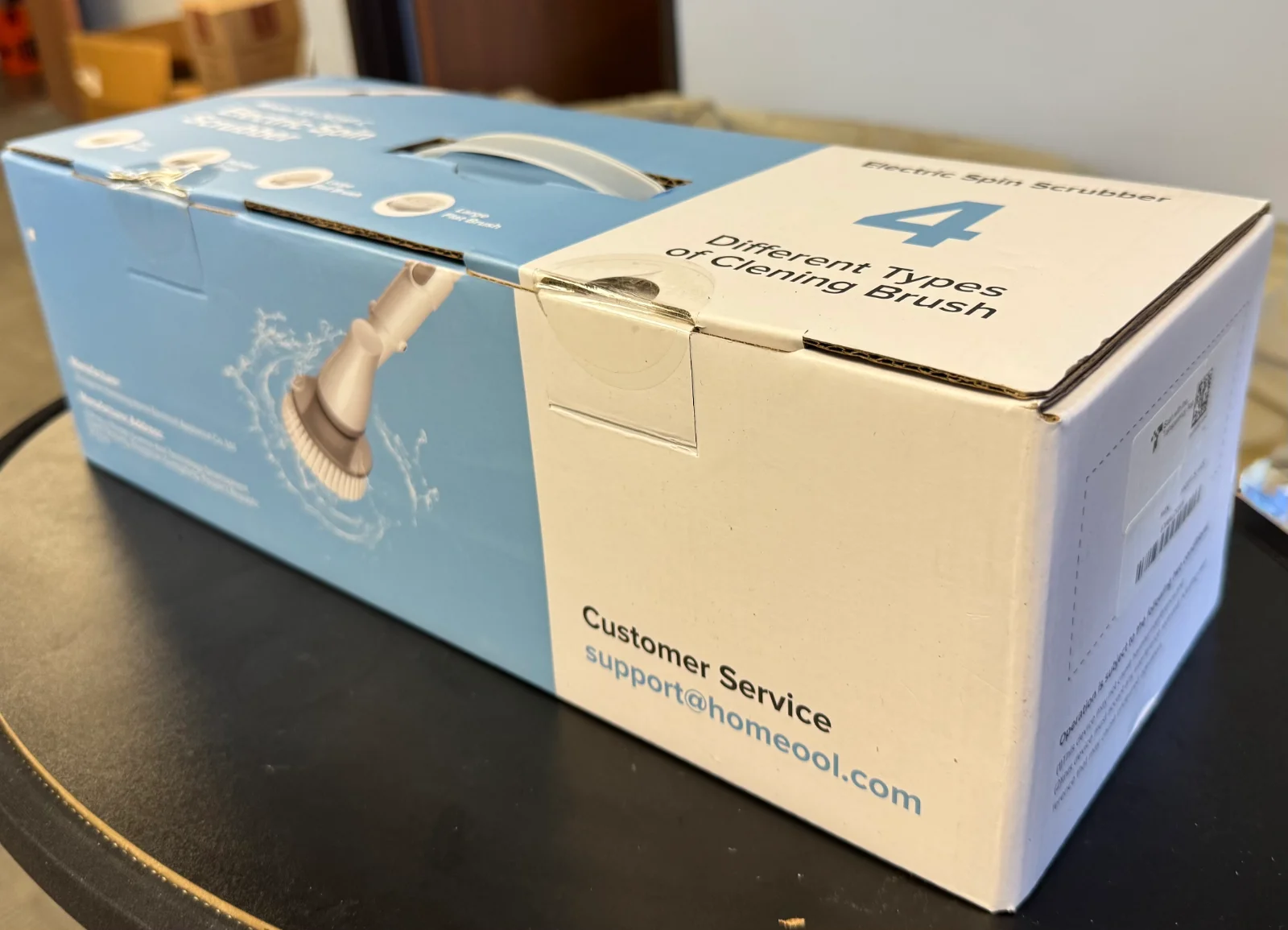 

Многофункциональная беспроводная электрическая щетка-скруббер 4-в-1 для уборки кухни, ванной и душа, 99% новая