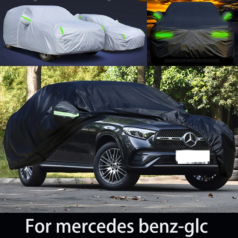 

For mercedes benz-glc auto anti snow, anti freezing, anti dust, anti peeling paint, and anti rainwater.car cover protection