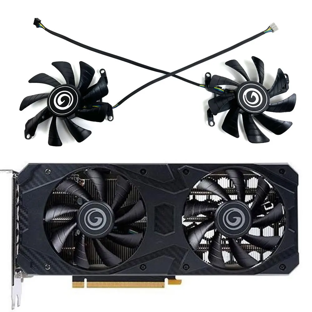 

NEW FY09015M12LPA 85MM 4PIN RTX 3060、RTX 3060TI GPU FAN，For GALAXY RTX 3060、3060TI、KFA2 RTX 3060、3060TI Video card cooling fan