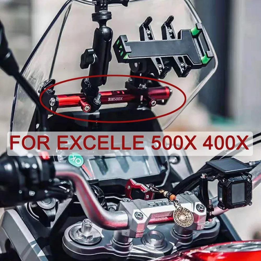 For Excelle 500X 400X Motorcycle Navigation Bracket Mount Smartphone GPS Holder Excelle 500X 400X 500 X 400 X