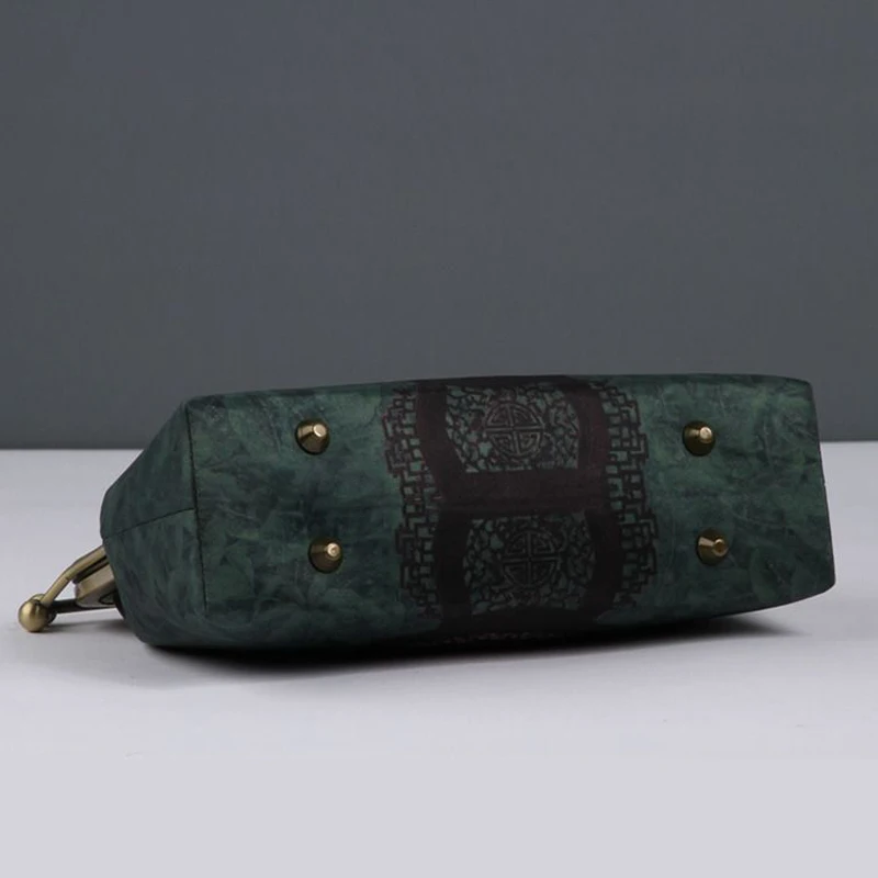 Vintage Bag Original Handmade Bags Shell Lock Hand Bags Women Shoulder Crossbody Bag Chain Fringe Women's Handbags