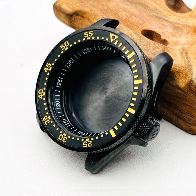 SKX007 SRPD Watch Case, NH35, NH36 Case, Fits NH34, NH35, NH36, 7 S, 4R Movimento, Primavera Clique Crown em 3,0, 41 milímetros