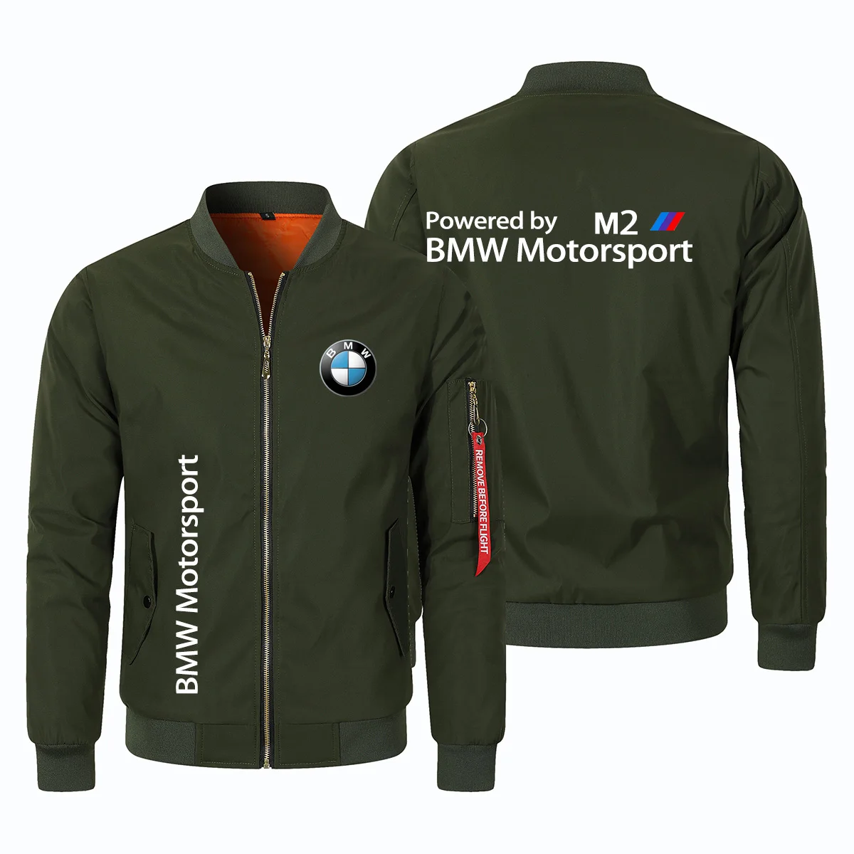 

New BMW Logo M2 Jacket Men's Clothing, Thickened BMW Coat, Business Outdoor Jacket, Warm, Men's Comfortable Jacket Motorcycle