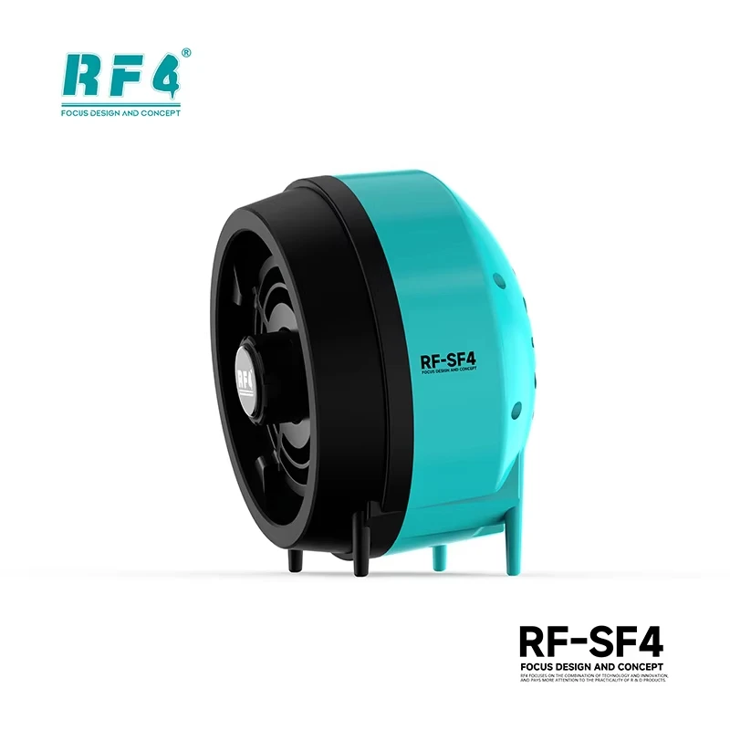 

RF4 RF-SF4 Mini Smoke Extractor Fan Portable Fume Absorber,Removes Rosin & Flux Smoke for PCB/Motherboard Rework Micro Soldering