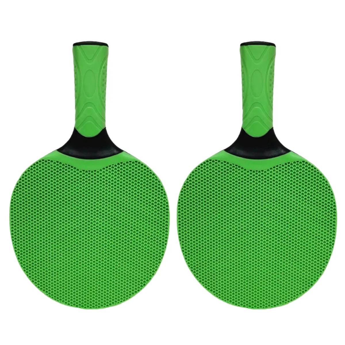 

A72Z Sports Goods Silicone Multi-Color Table Tennis Rackets Suitable for Beginners in Training and Competition Green