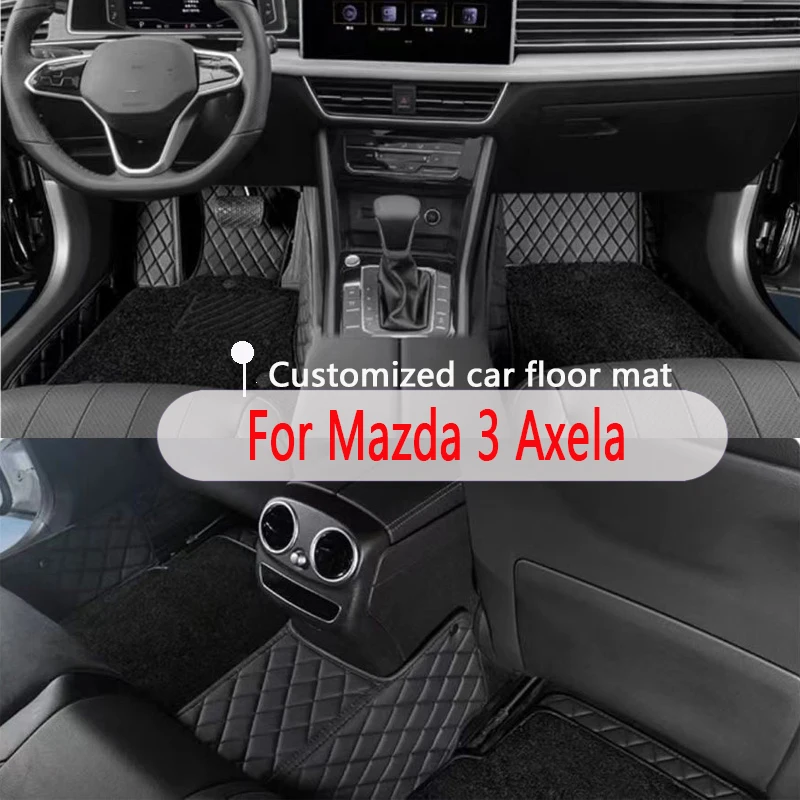 For Mazda 3 Axela 2019 2018 2017 2016 2015 2014 Car Floor Mats Interior Accessories