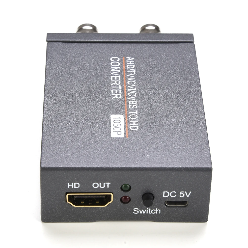 Video-Omvormer 720P/1080P Ahd/Tvi/Cvi/Cvbs Naar Hdmi-Compatibele Converter 3mp/4mp/5mp/8mp 60Hz Camera Signaalomzetter
