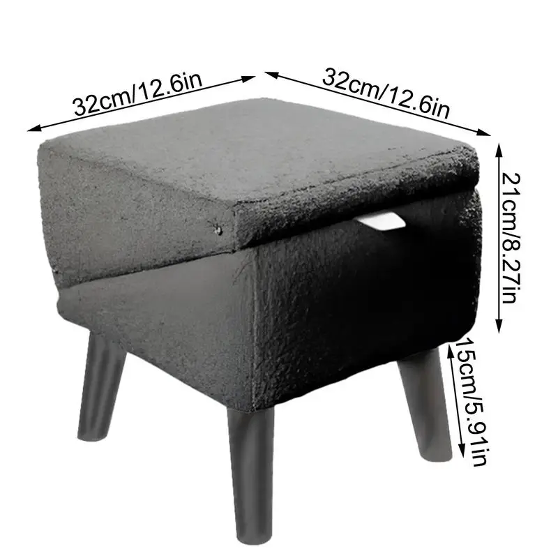 New Foldable Dog Ramp for Bed Dog Vehicle Stairs Anti-Slip Kitten Puppy Ladder Multifunctional Footrest Stool for Small Cats