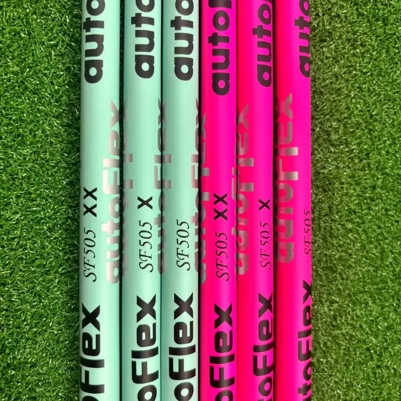 

Железный вал для гольфа, розовый или синий, вал Autoflex, наконечник sf505, sf505x или sf505xx, вал 0,370, 39 дюймов